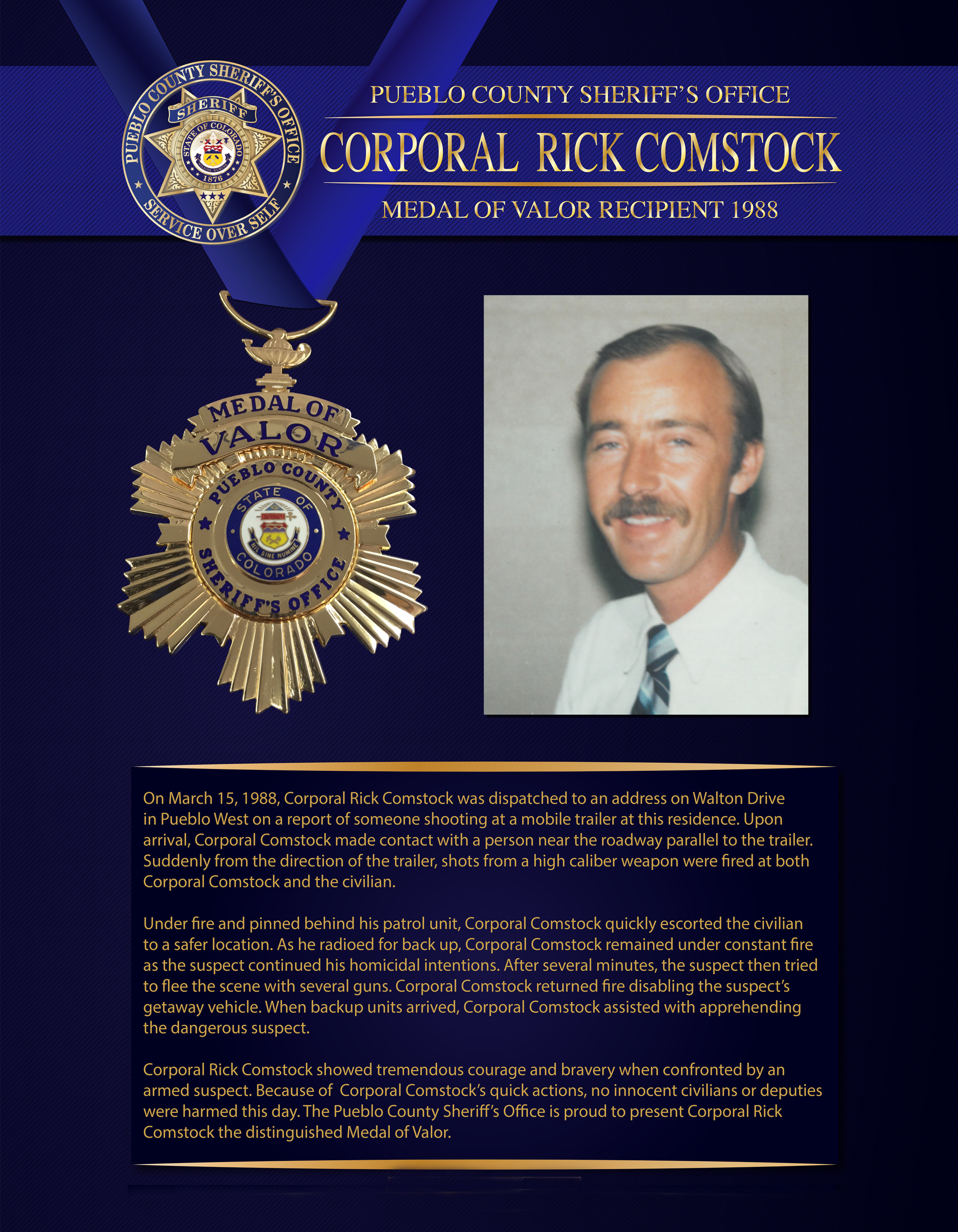 Comstock Medal of Valor